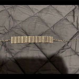 Silver choker
